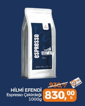Hilmi Efendi Espresso Çekirdeği 1000G