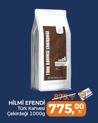 Hilmi Efendi Türk Kahvesi Çekirdeği 1000G