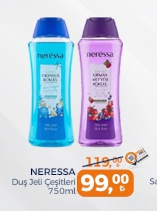 Neressa Duş Jeli Çeşitleri 750Ml