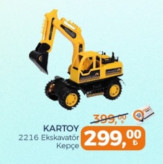Kartoy 2216 Ekskavatör Kepçe