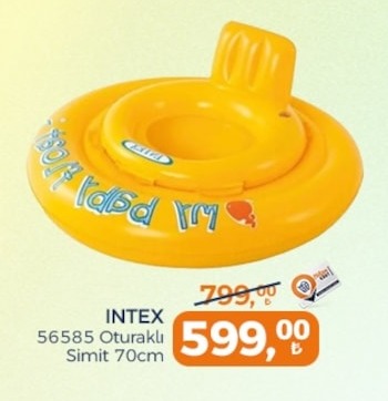 Intex 56585 Oturaklı Simit 70Cm
