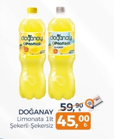 Doğanay Limonata 1 Lt Şekerli-Şekersiz