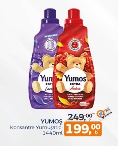 Yumoş Konsantre Yumuşatıcı 1440Ml