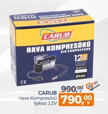 Carub Hava Kompresörü 12V
