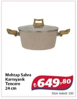 Mehtap Sahra Karnıyarık Tencere 24 Cm