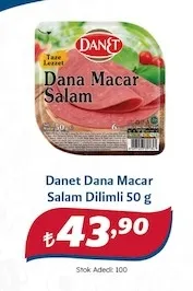 Danet Dana Macar Salam Dilimli 50 G
