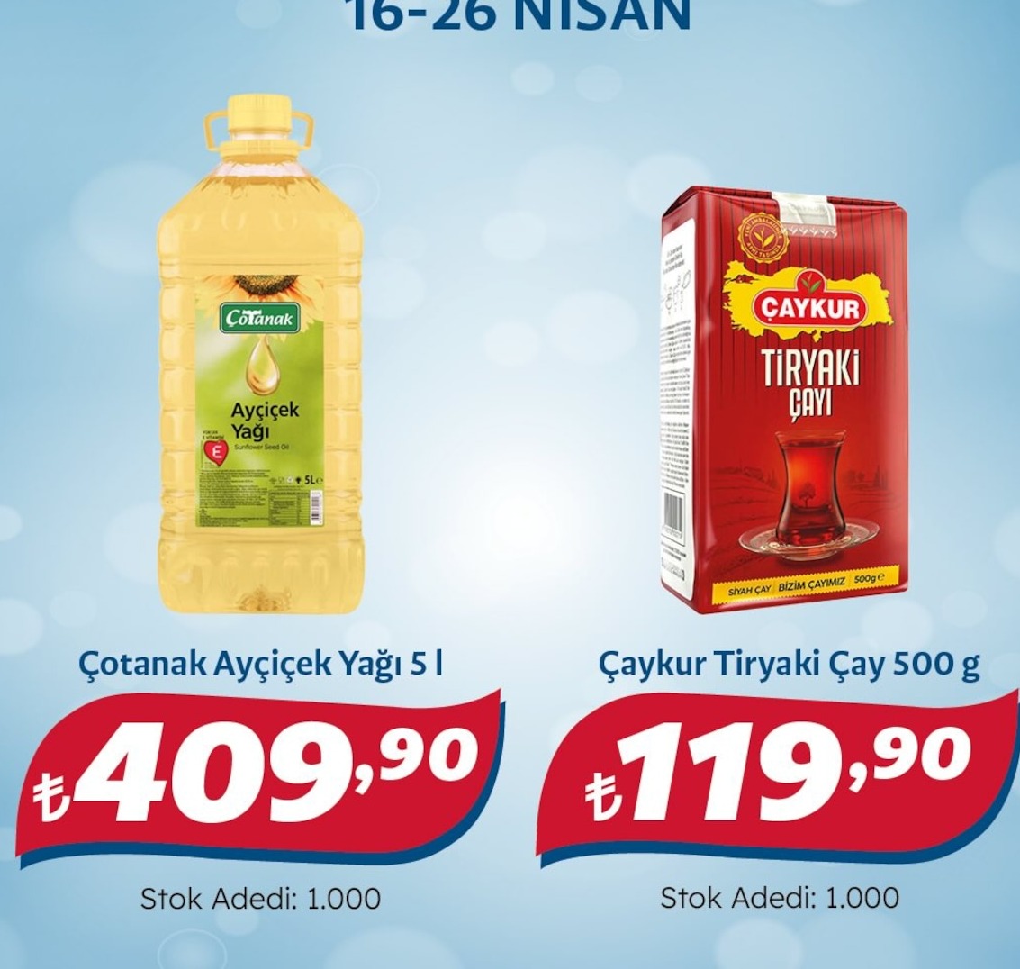 Çotanak Ayçiçek Yağı 5 L
