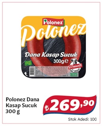 Polonez Dana Kasap Sucuk 300 G