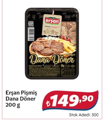 Erşan Pişmiş Dana Döner 200 G