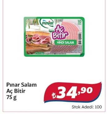 Pınar Salam Aç Bitir 75 G