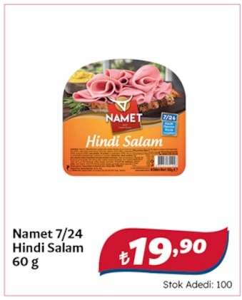 Namet 7/24 Hindi Salam 60 G