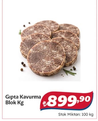 Gıpta Kavurma Blok Kg