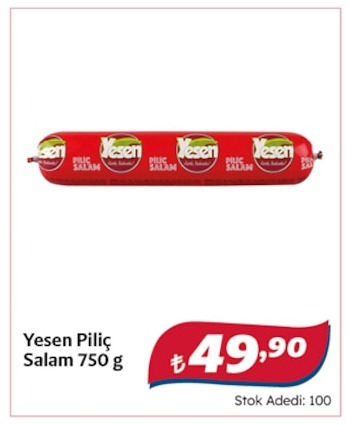 Yesen Piliç Salam 750 G