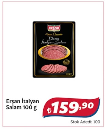 Erşan İtalyan Salam 100 G