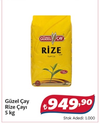 Güzel Çay Rize Siyah Çay 5 Kg