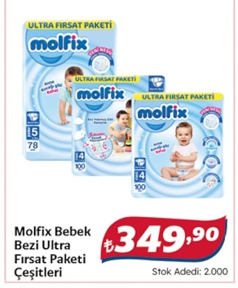 Molfix Bebek Bezi Ultra Fırsat Paketi Çeşitleri