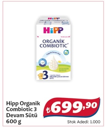 Hipp Organik Combiotic 3 Devam Sütü 600 G