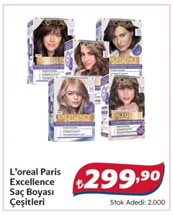L'Oreal Paris Excellence Saç Boyası Çeşitleri