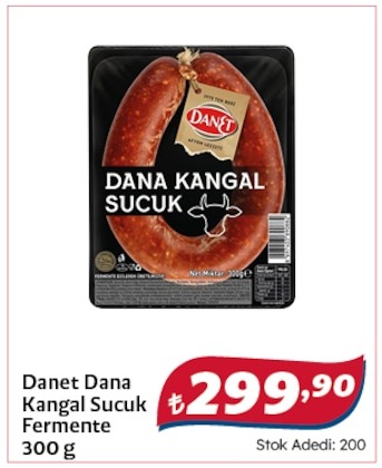 Danet Dana Kangal Sucuk Fermente 300 G