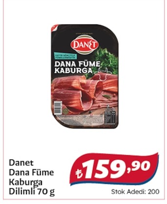 Danet Dana Füme Kaburga Dilimli 70 G