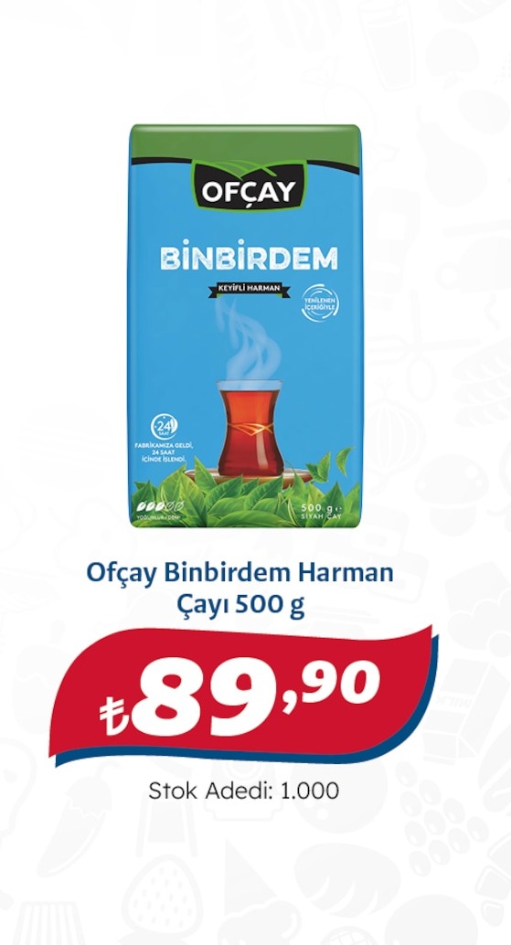 Ofçay Binbirdem Harman Çayı 500G