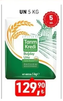 Tarim Kredi̇ Un 5 Kg