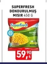 Superfresh Dondurulmuş Misir 450 G