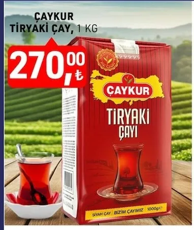 Çaykur Ti̇Ryaki̇ Çay, 1 Kg