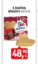 5 Daki̇Ka Bi̇Sküvi̇ 4X75 G