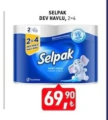 Selpak Dev Havlusu, 2=4