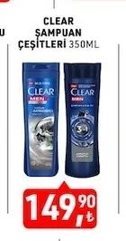 Clear Şampuan Çeşi̇Tleri̇ 350Ml