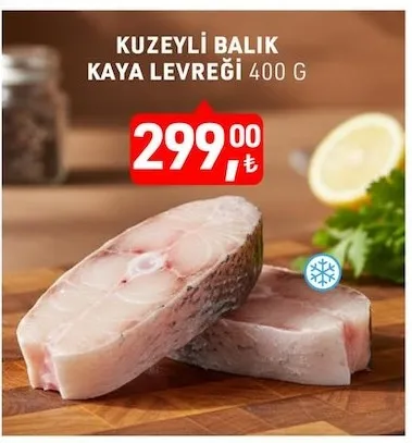 Kuzeyli Balık Kaya Levreği 400 G