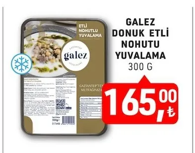 Galez Donuk Etli Nohutu Yuvalama 300 G