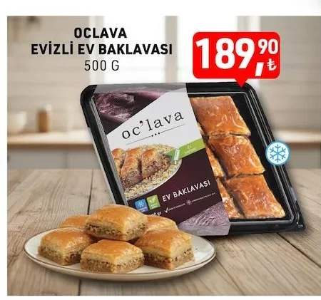 Oclava Evizli Ev Baklavasi 500 G