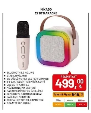 Mikado 27 Bt Karaoke