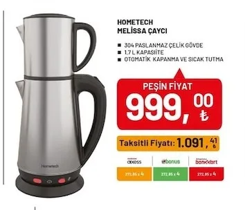 Hometech Melissa Çayci