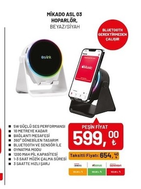 Mikado Asl 03 Hoparlör