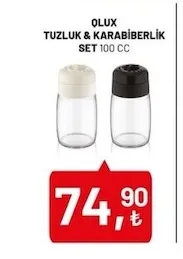Olux Tuzluk & Karabiberlik Set 100 Cc