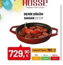 Hösse Demir Döküm Sahan 22 Cm