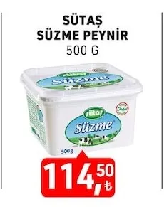 Sütaş Süzme Peynir 500 G