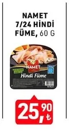 Namet 7/24 Hindi Füme, 60 G