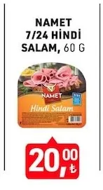 Namet 7/24 Hindi Salam 60 G