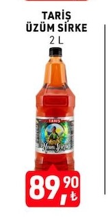 Tariş Üzüm Sirke 2 L
