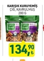 Tanım Kredi Karışık Kuruyemiş 200 G