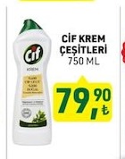 Cif Krem Çeşitleri 750 Ml