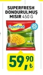 Superfresh Dondurulmuş Mısır 450 G