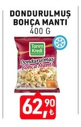 Tarım Kredi Dondurulmuş Bohça Mantı 400 G