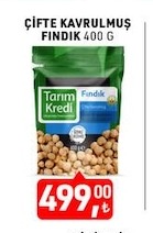 Tarım Kredi Çifte Kavrulmuş Fındık 400 G