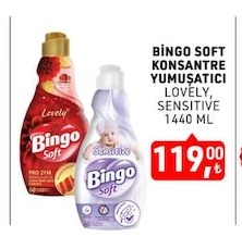 Bingo Soft Konsantre Yumuşatıcı 1440 Ml