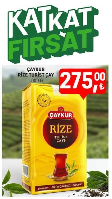 Çaykur Rize Turist Çay 1000 G